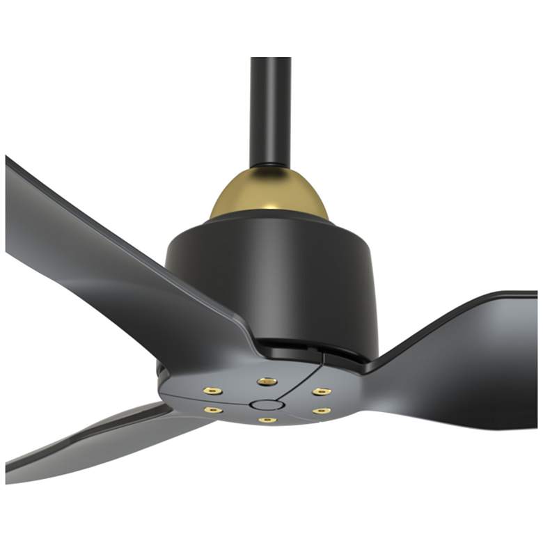 Image 3 Kuzco Hugo 42-in Brushed Gold/Matte Black Ceiling Fan more views
