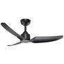 1_Kuzco Hugo 42-in Matte Black Ceiling Fan