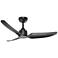 Kuzco Hugo 42-in Matte Black Ceiling Fan