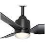 3_Kuzco Hugo 42-in Matte Black Ceiling Fan more views