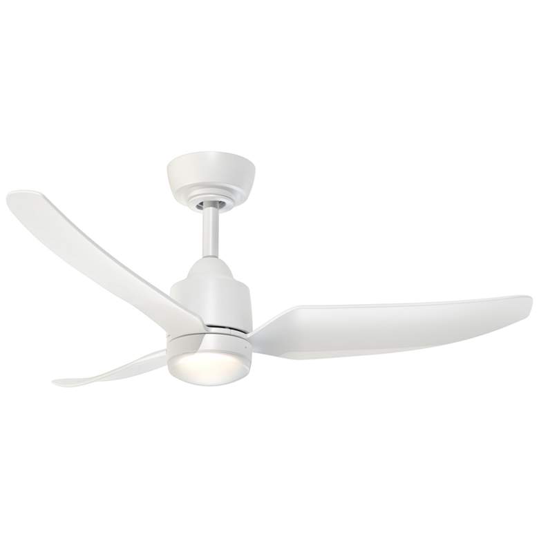 Image 1 Kuzco Hugo 42-in White Ceiling Fan