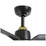 2_Kuzco Hugo 52-in Brushed Gold/Matte Black Ceiling Fan more views