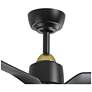 2_Kuzco Hugo 52-in Brushed Gold/Matte Black Ceiling Fan more views