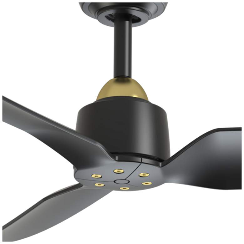 Image 3 Kuzco Hugo 52-in Brushed Gold/Matte Black Ceiling Fan more views