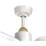 2_Kuzco Hugo 52-in Brushed Gold/Matte White Ceiling Fan more views