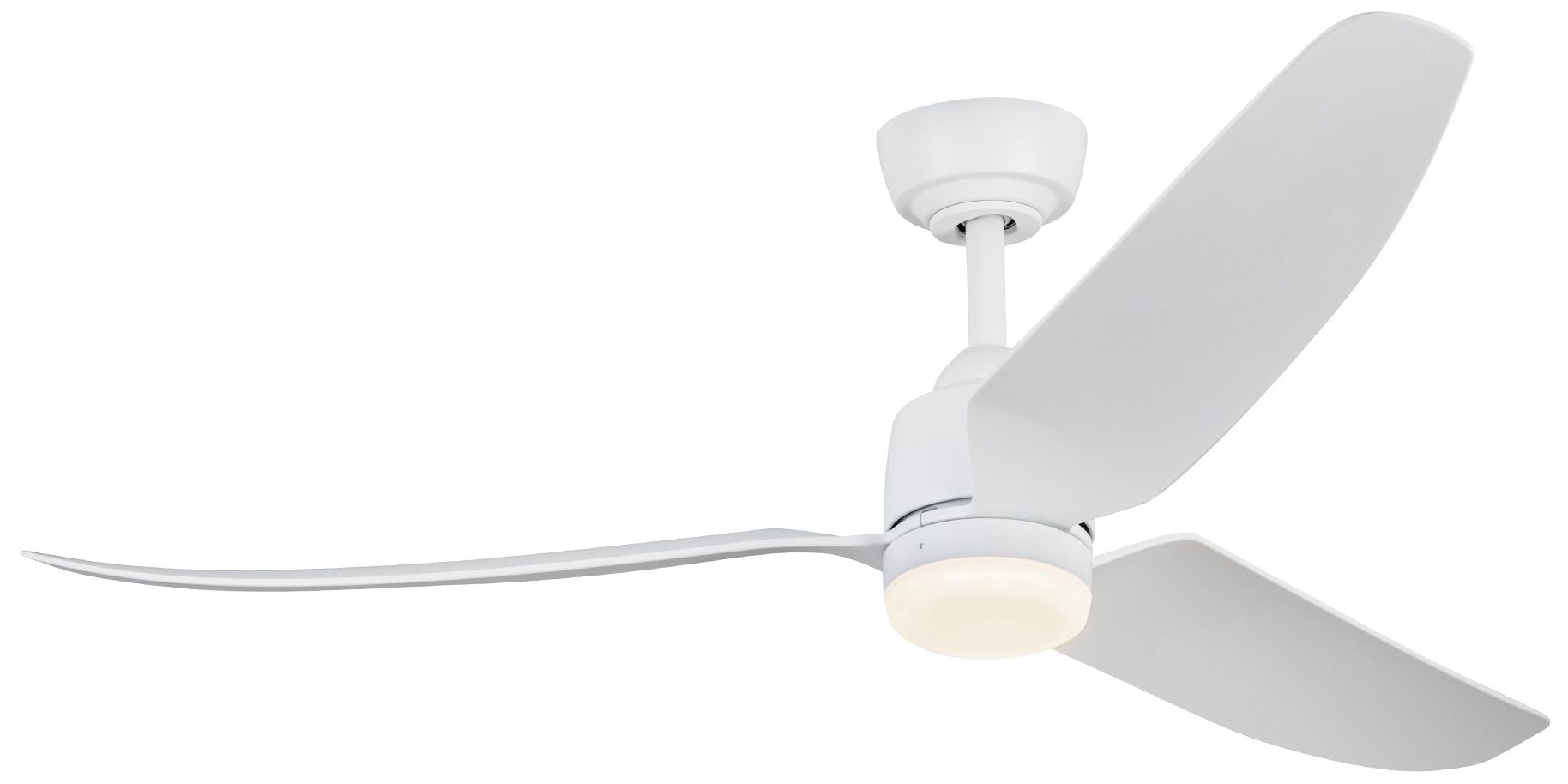 Kuzco Hugo LED 52-in Matte White Ceiling Fan