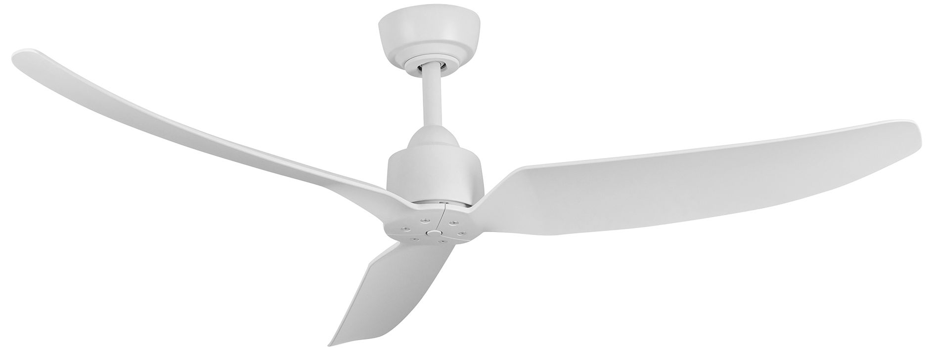 Image 3 Kuzco Hugo LED 52-in Matte White Ceiling Fan more views