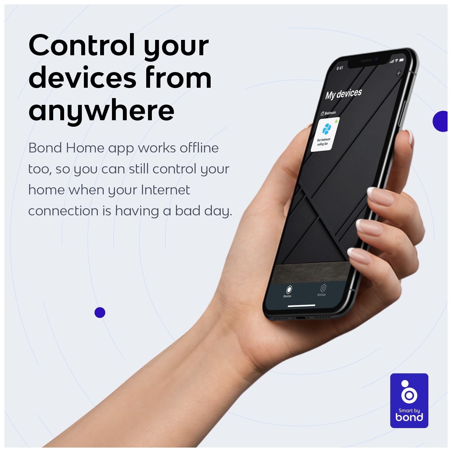 Image 7 Kuzco Hugo LED 52-in Matte White Ceiling Fan more views