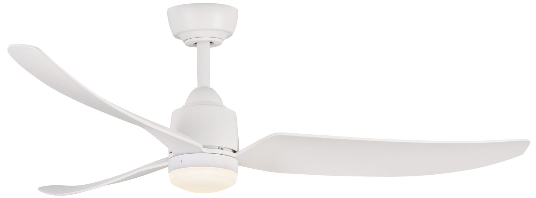 Kuzco Hugo LED 52-in Matte White Ceiling Fan