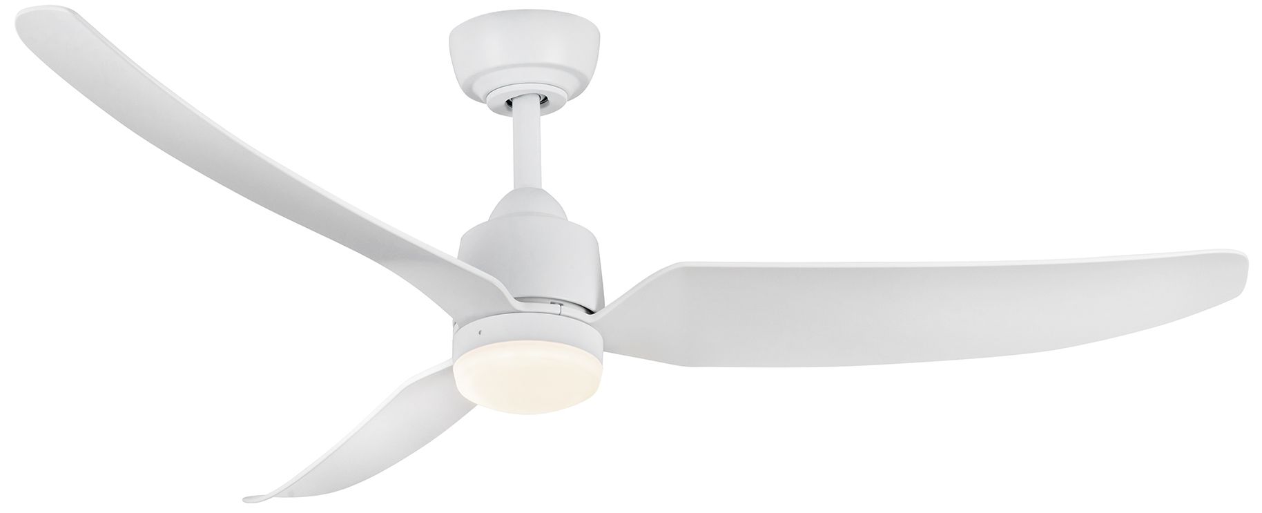 Kuzco Hugo LED 52-in Matte White Ceiling Fan