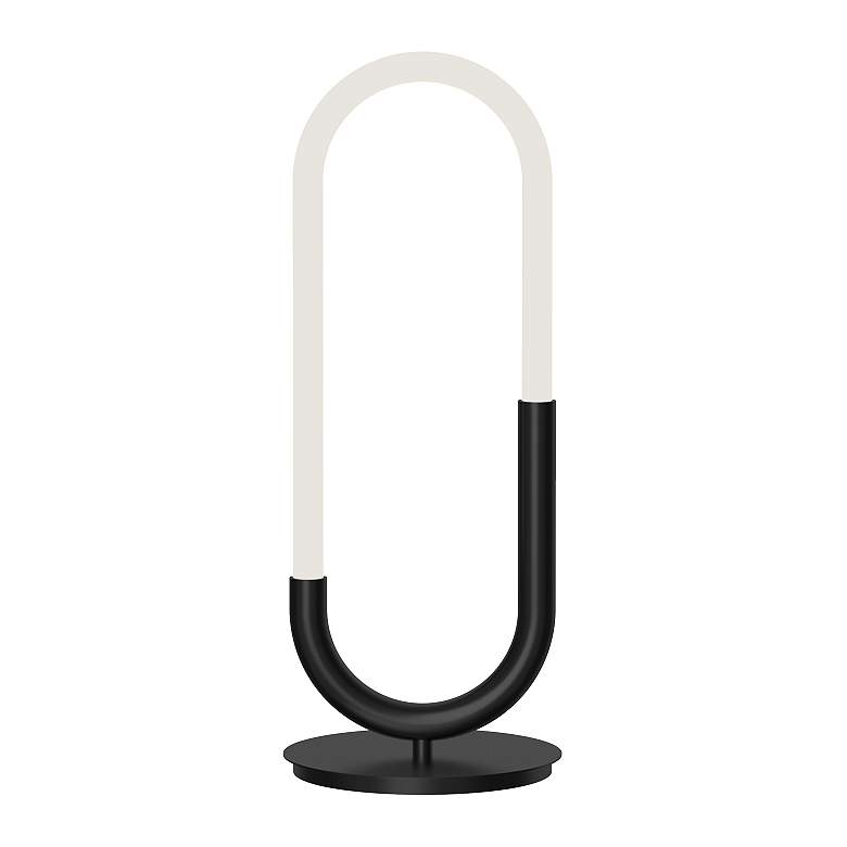 Image 2 Kuzco Huron LED 21-in Black LED Table Lamp
