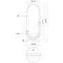 5_Kuzco Huron LED 21-in Black LED Table Lamp more views