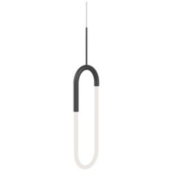 Kuzco Huron LED 8-in Black Pendant