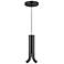 Kuzco Husk LED 9-in Glossy Black Pendant