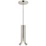 2_Kuzco Husk LED 9-in Polished Nickel Pendant