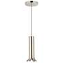 3_Kuzco Husk LED 9-in Polished Nickel Pendant more views