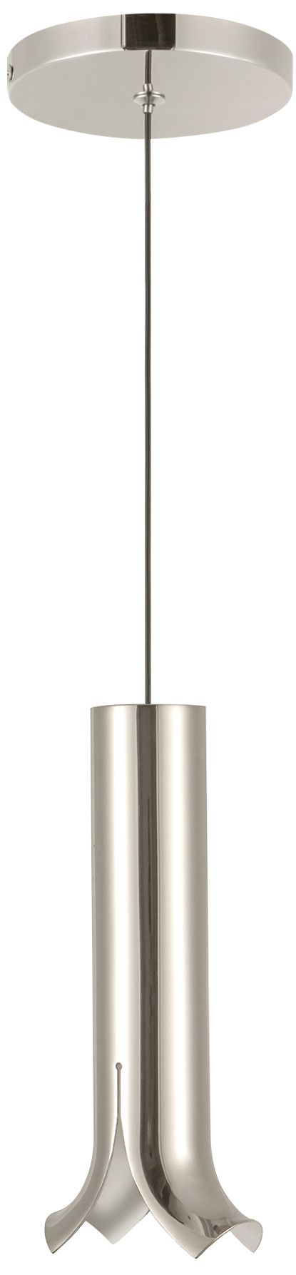 Image 4 Kuzco Husk LED 9-in Polished Nickel Pendant more views