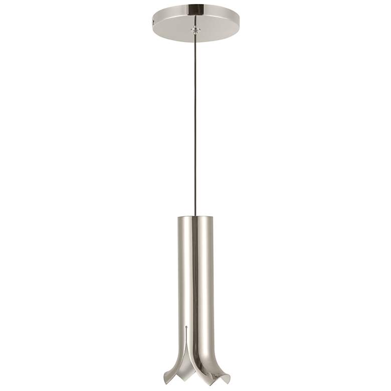 Image 4 Kuzco Husk LED 9-in Polished Nickel Pendant more views