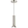 4_Kuzco Husk LED 9-in Polished Nickel Pendant more views