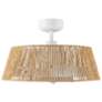 2_Kuzco Isla LED 24-in White/Braided Rope Ceiling Fan more views