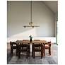 3_Kuzco Jayden LED 40-in Black/Brushed Gold LED Chandeliers more views