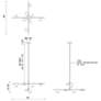 4_Kuzco Jayden LED 40-in Black/Brushed Gold LED Chandeliers more views