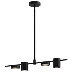 Kuzco Jayden LED 40-in Black Linear Pendant