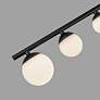 4_Kuzco Juniper LED 2 Head Black/Opal Glass Semi-Flush Mount more views