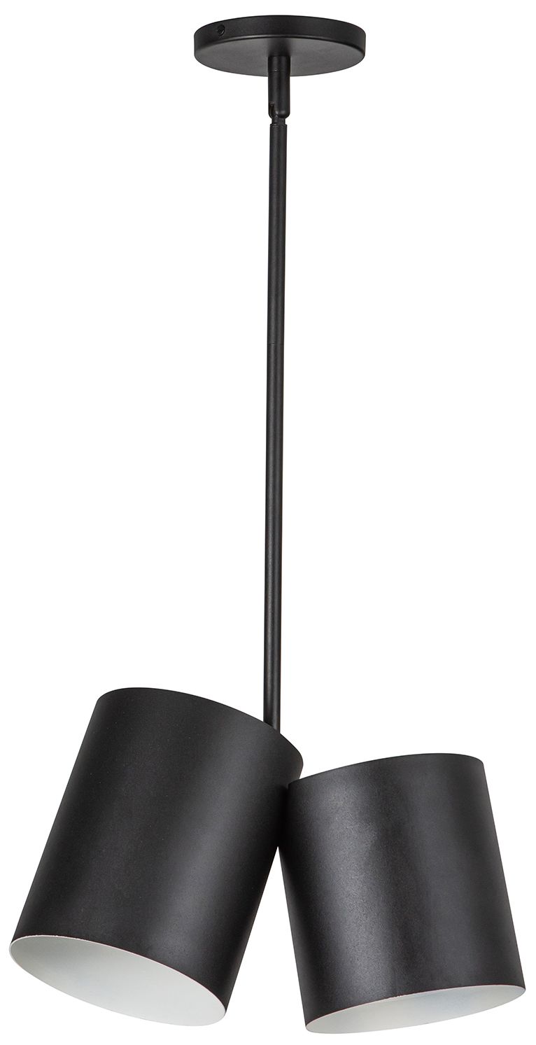 Image 2 Kuzco Keiko E26 14-in Black Pendant more views