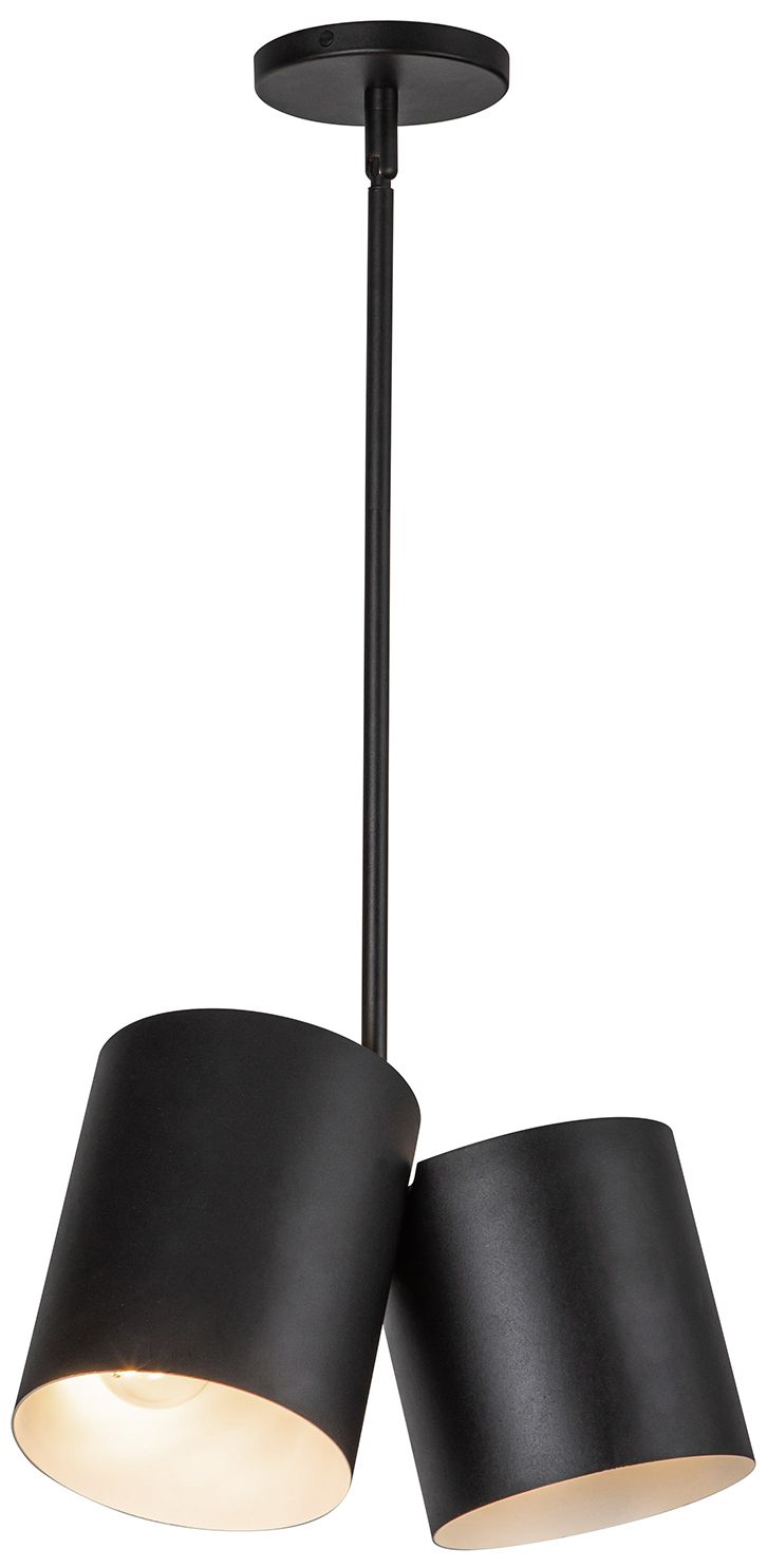 Image 3 Kuzco Keiko E26 14-in Black Pendant more views