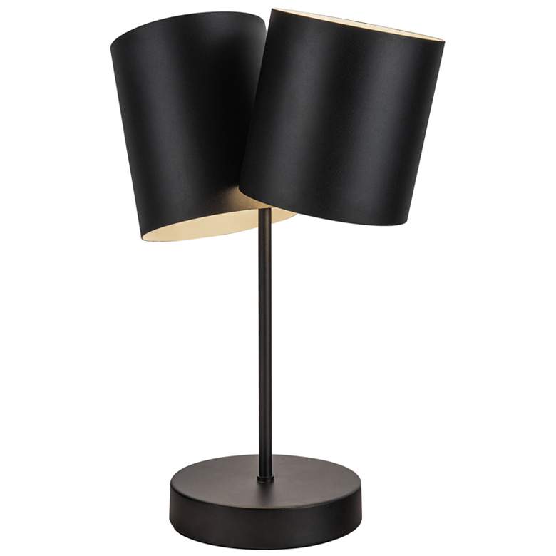 Image 1 Kuzco Keiko E26 14-in Black Table Lamp