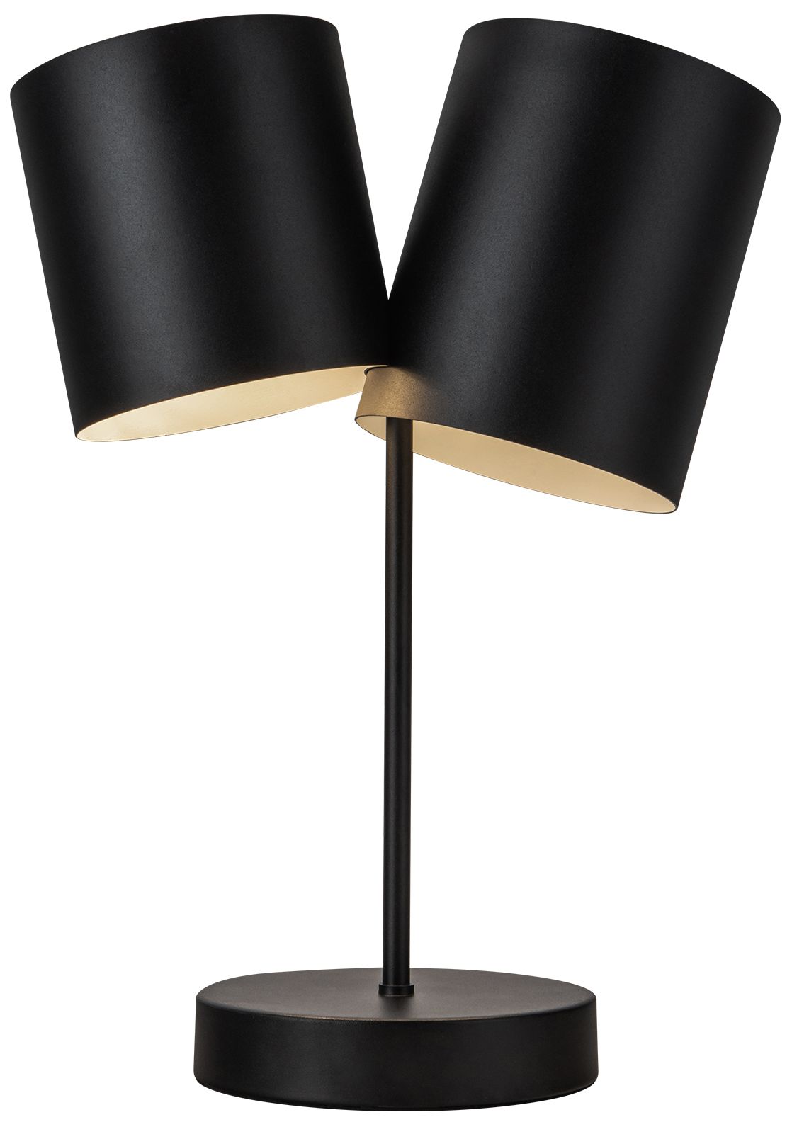 Image 3 Kuzco Keiko E26 14-in Black Table Lamp more views