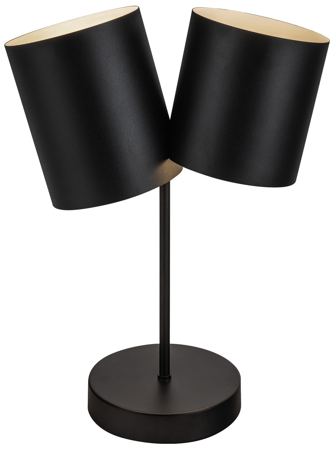 Image 5 Kuzco Keiko E26 14-in Black Table Lamp more views