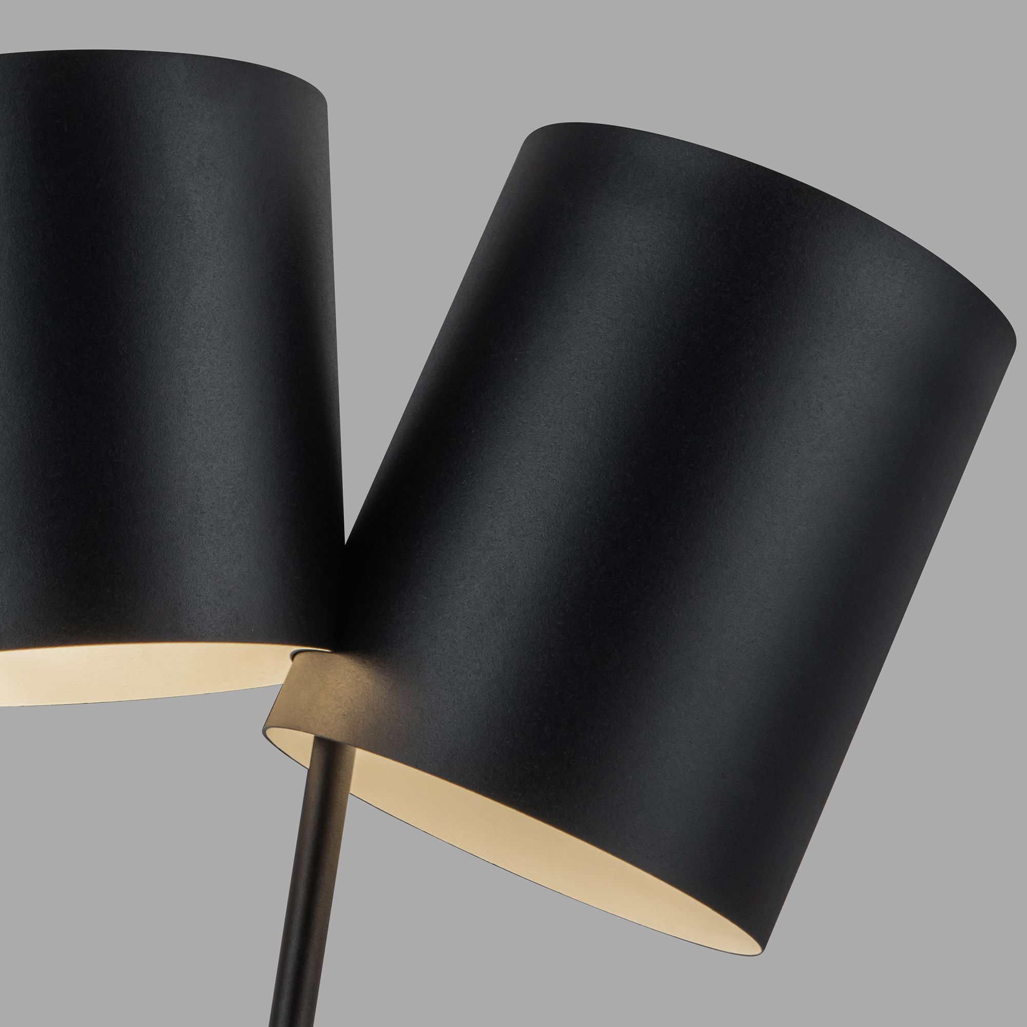 Image 7 Kuzco Keiko E26 14-in Black Table Lamp more views