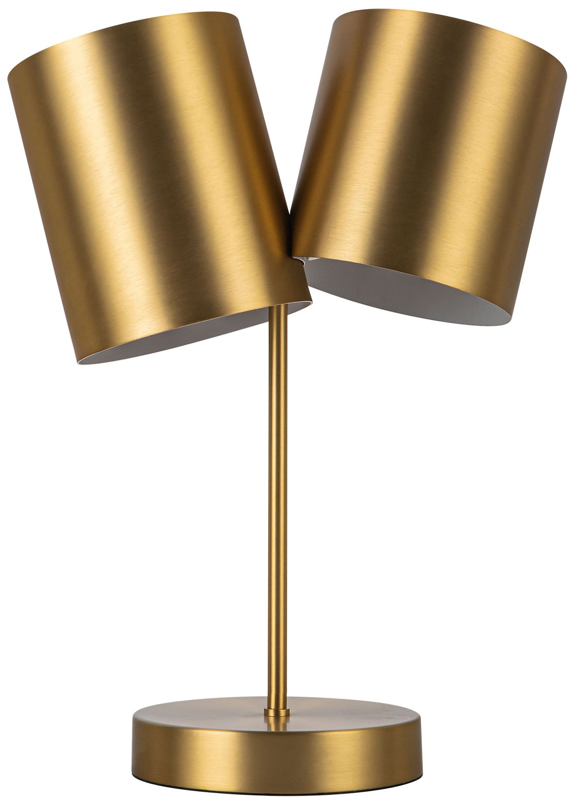 Image 2 Kuzco Keiko E26 14-in Brushed Gold Table Lamp more views