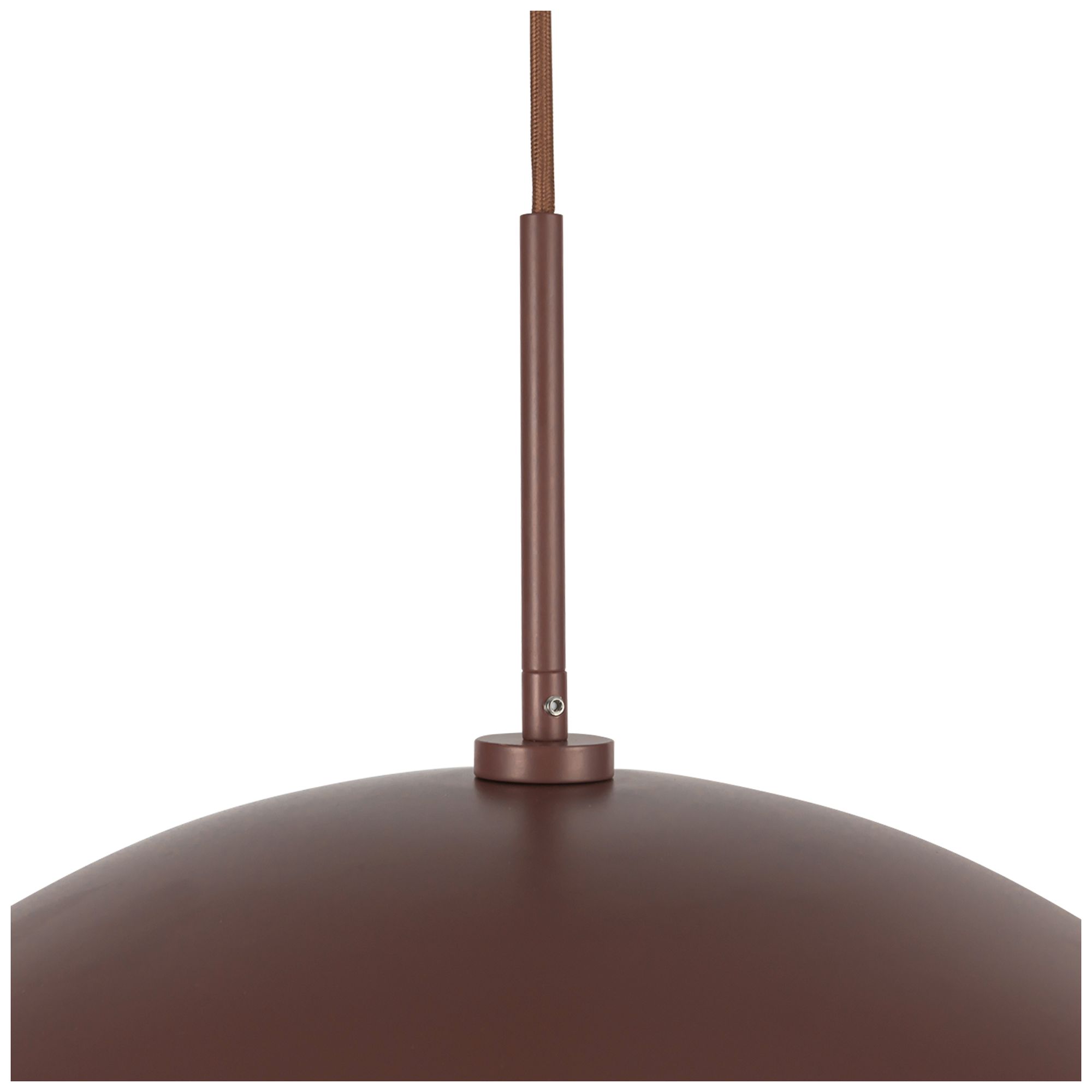 Image 5 Kuzco Kirby E26 22-in Burgundy Pendant more views