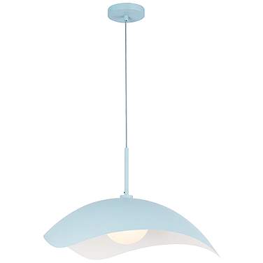 Kuzco Kirby E26 22-in Cerulean Pendant