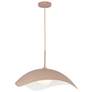 1_Kuzco Kirby E26 22-in Peach Pendant