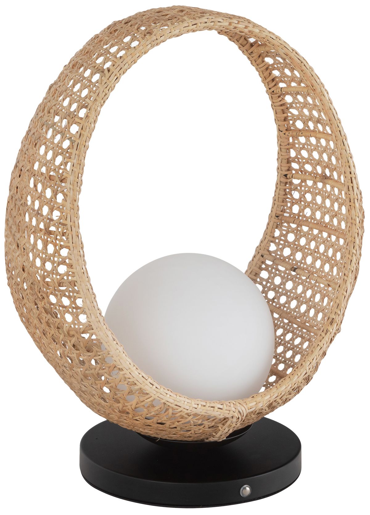 Image 2 Kuzco Lanai LED 16-in Black/Opal Glass Table Lamp more views