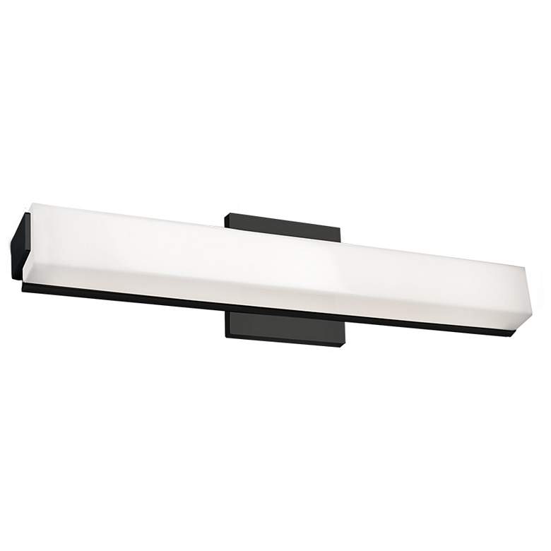 Image 1 Kuzco Latitude LED 21-in Black Vanity Light