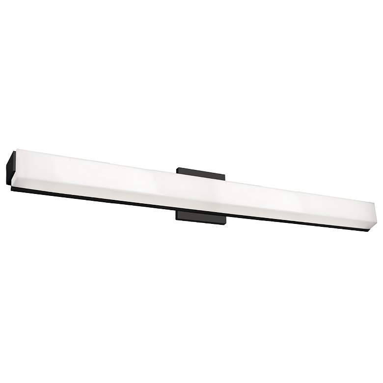 Image 1 Kuzco Latitude LED 37-in Black Vanity Light