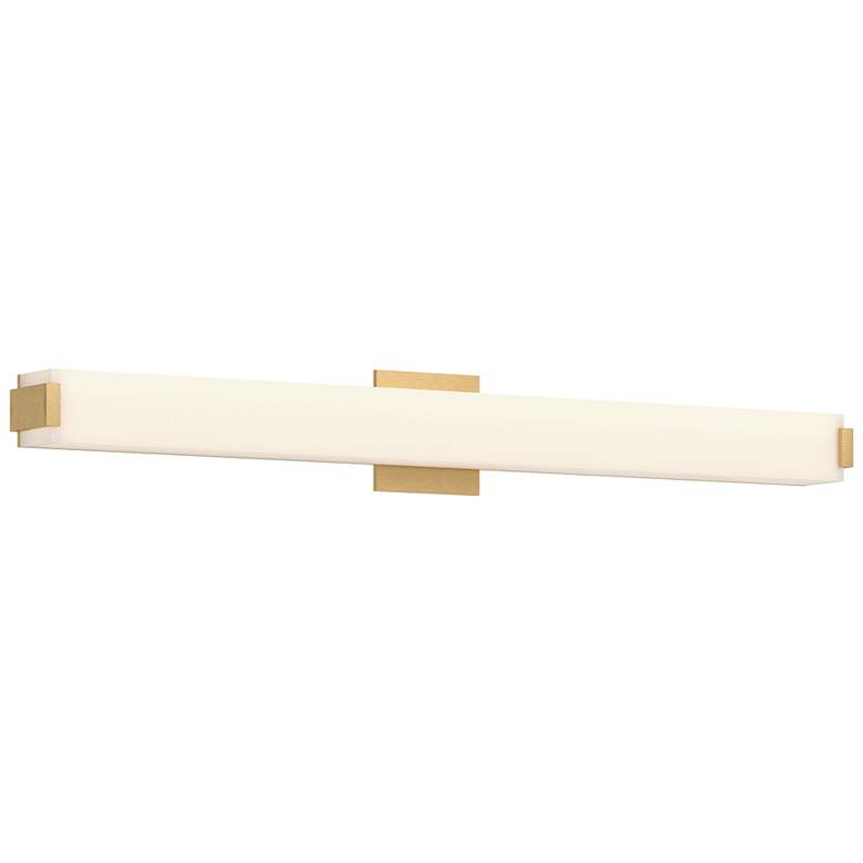 Image 1 Kuzco Latitude LED 37-in Brushed Gold Vanity Light