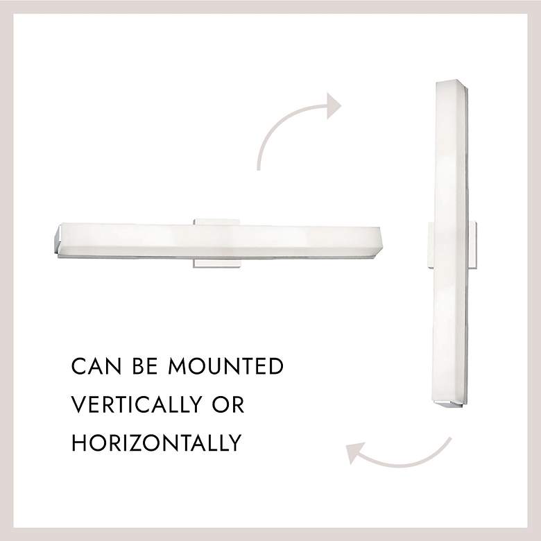 Image 4 Kuzco Latitude LED 37-in Brushed Gold Vanity Light more views