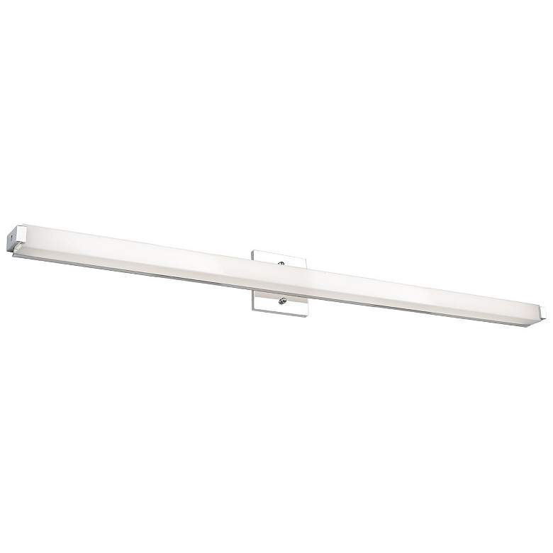 Image 1 Kuzco Latitude-Slim LED 37-in Chrome Vanity Light