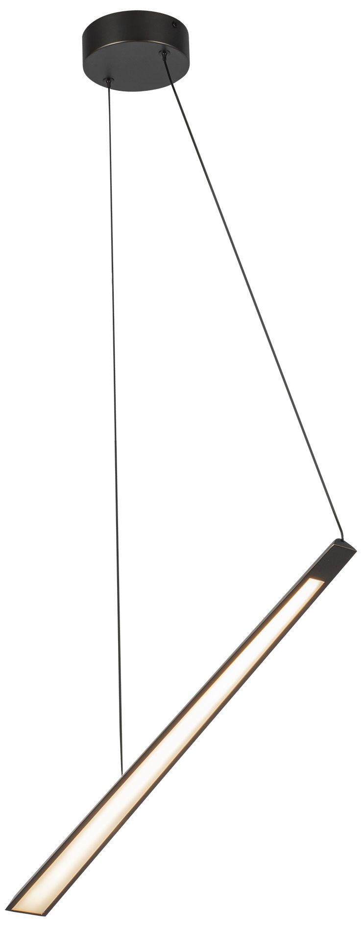 Image 2 Kuzco Lex LED 24-in Urban Bronze Linear Pendant more views