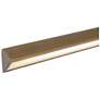 3_Kuzco Lex LED 24-in Vintage Brass Linear Pendant more views