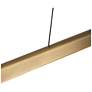 4_Kuzco Lex LED 24-in Vintage Brass Linear Pendant more views