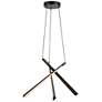 1_Kuzco Lex LED 27-in Urban Bronze LED Chandelier