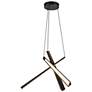 2_Kuzco Lex LED 27-in Urban Bronze LED Chandelier more views