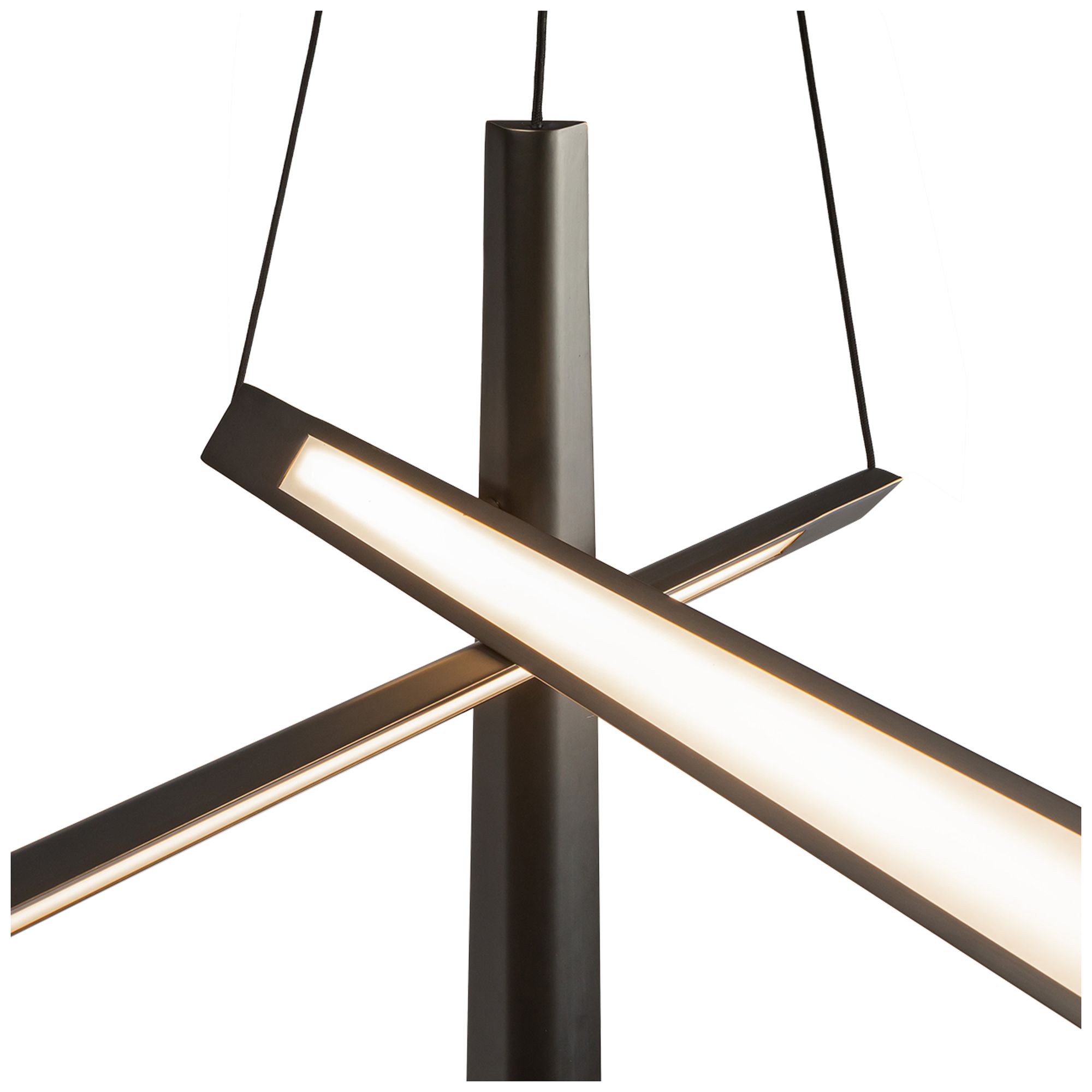 Image 3 Kuzco Lex LED 27-in Urban Bronze LED Chandelier more views